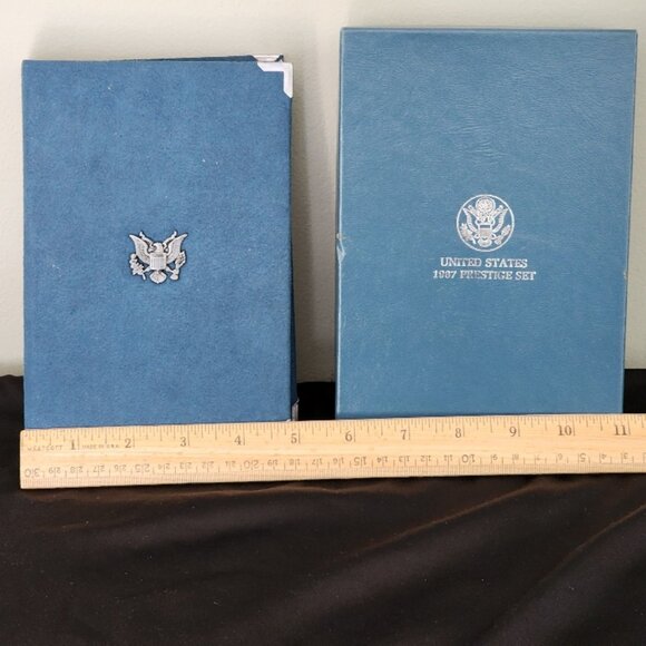 1987 S US Mint Prestige Coin Set with COA and OGP - Picture 8 of 9